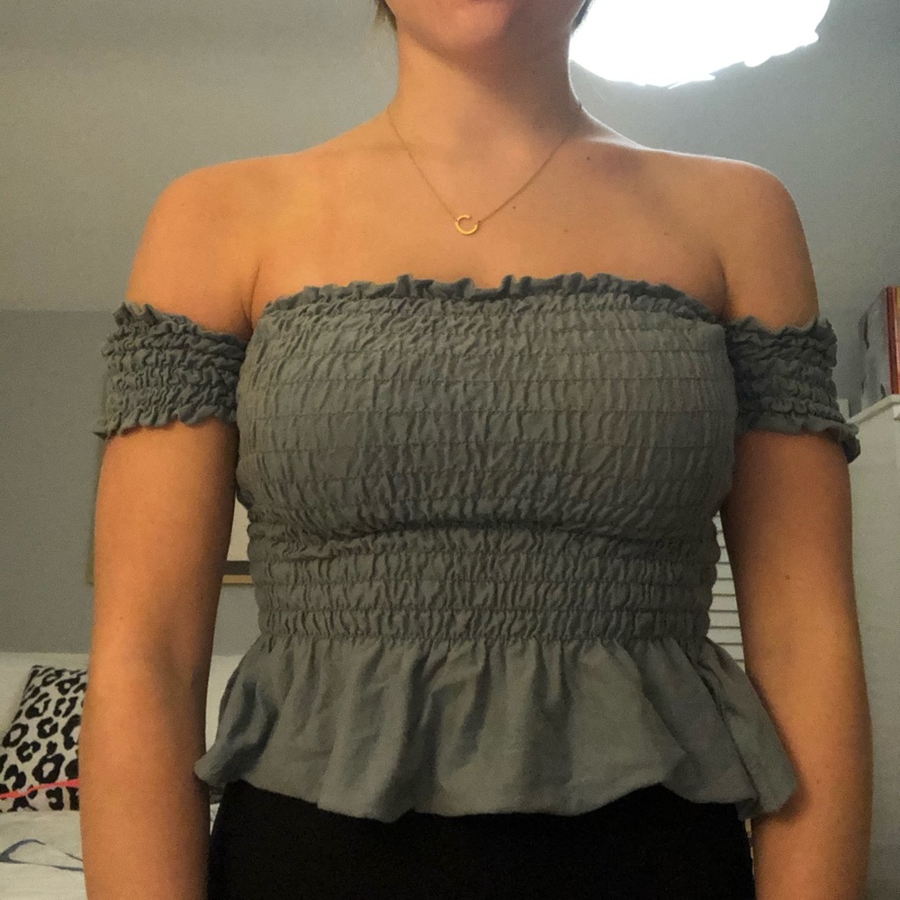 Urban outfitters- off the shoulder top